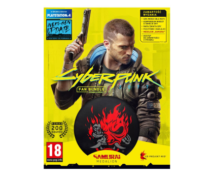 Gra na PlayStation 4 PlayStation Cyberpunk 2077 Fan Bundle Pack